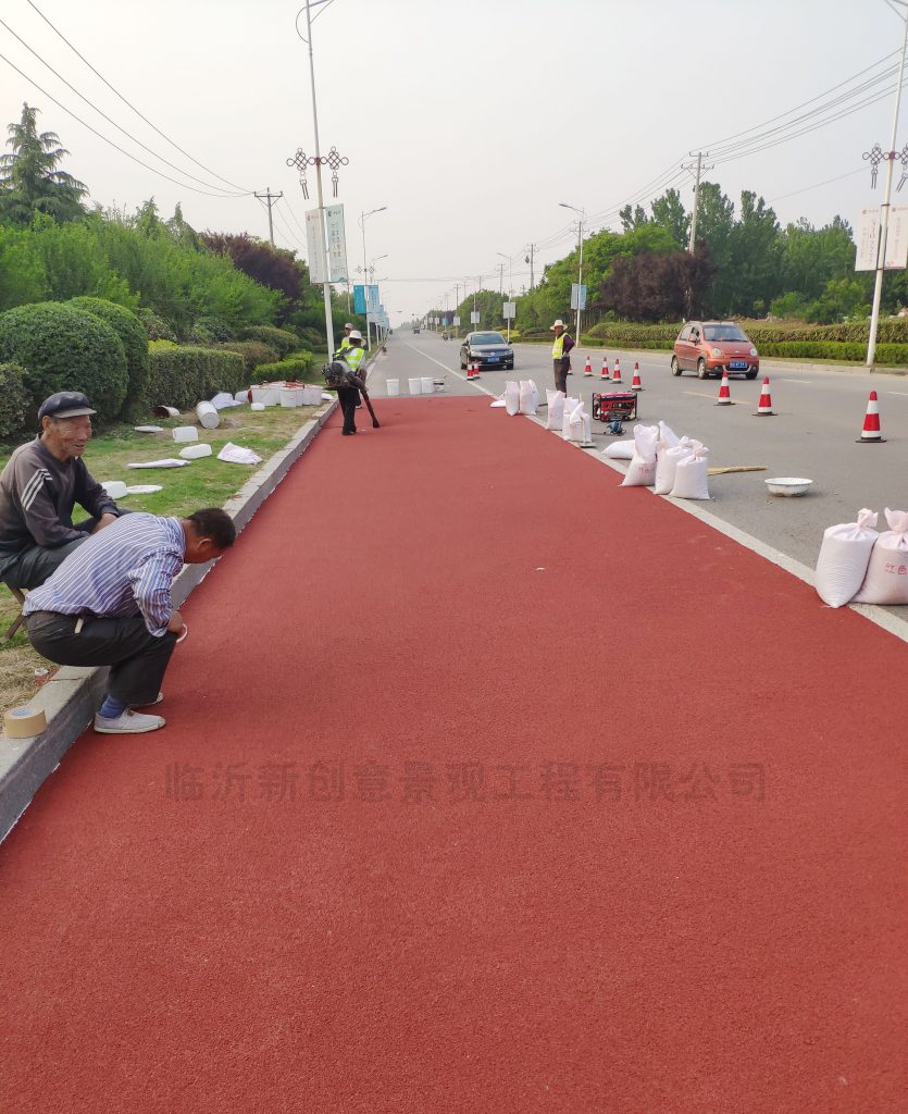 陶瓷颗粒防滑路面1