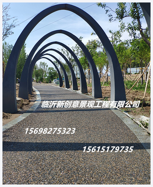 天然石防滑路面——自然持久