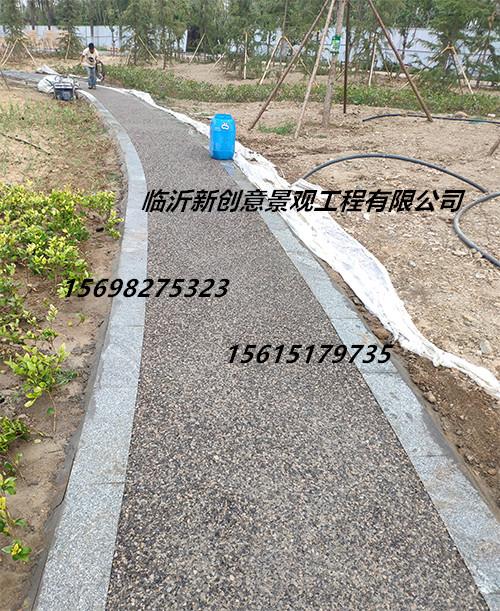 露骨料透水地坪——“低调”的典型代表