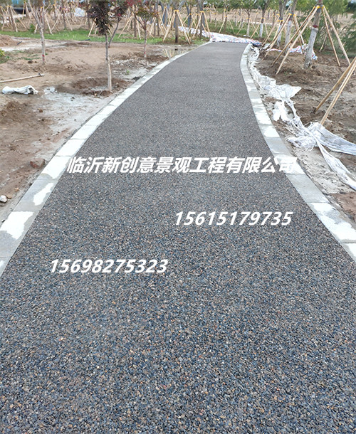 海绵城市露骨料透水混凝土施工