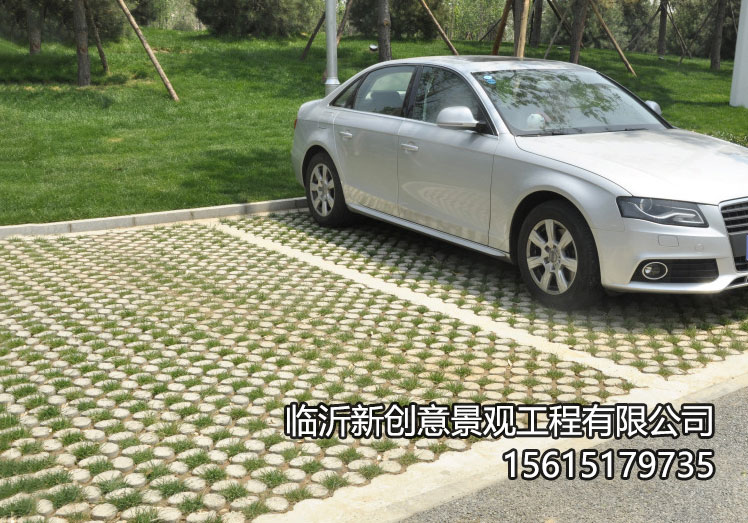 费县高承载植草地坪如何施工？