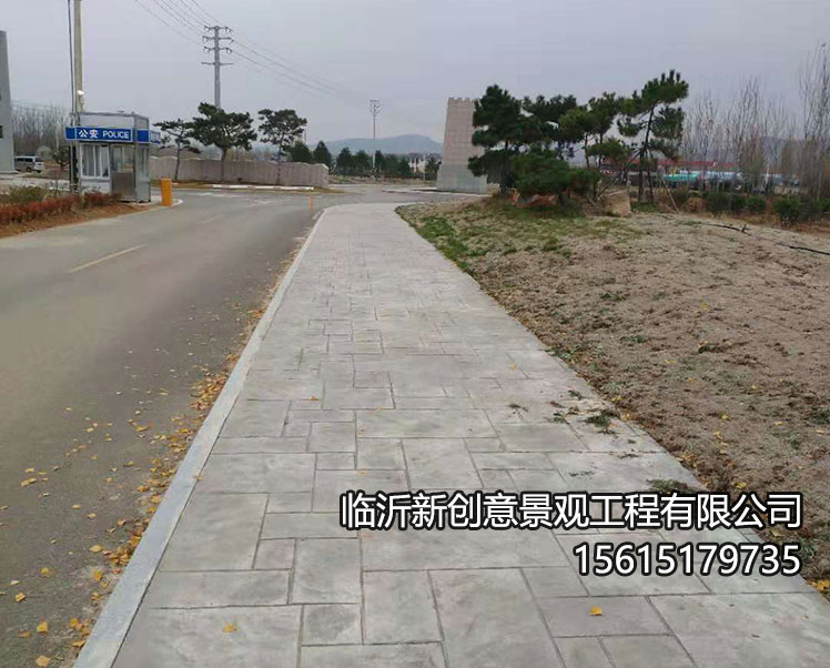 彩色压模地坪有哪些突出优点？