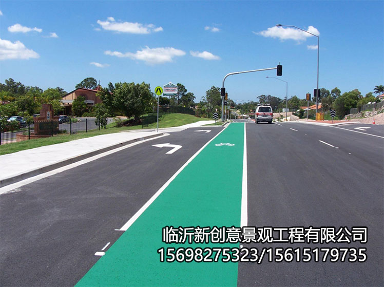 彩色沥青路面的颜色应该如何选择？