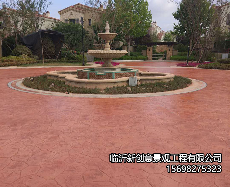 彩色压模地坪主要应用于哪些场所？