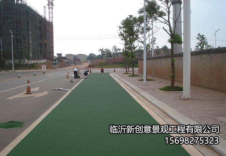 水性聚合物防滑路面的使用