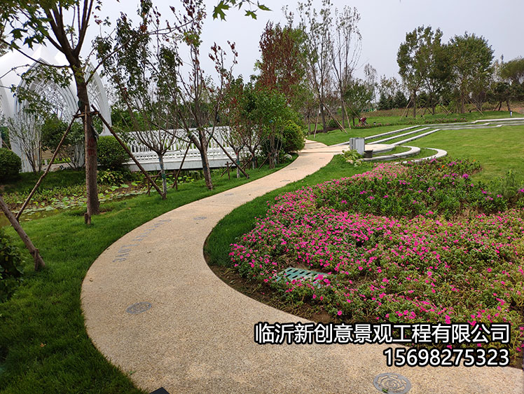 平邑水洗石地坪的特点