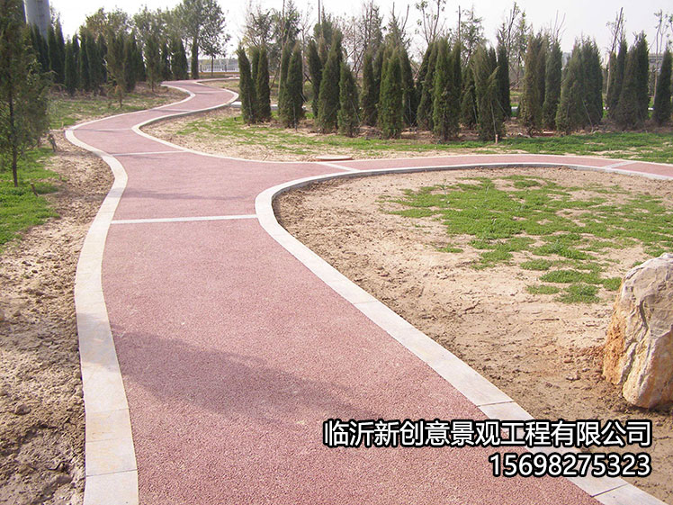 砾石聚合物地坪施工方法