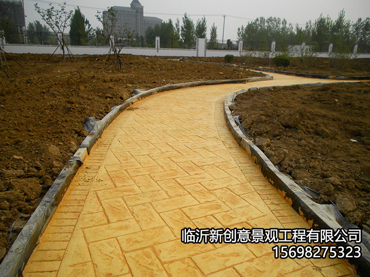 压花地坪适用范围及性能特点