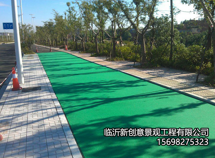 彩色防滑路面不同厚度如何选择？