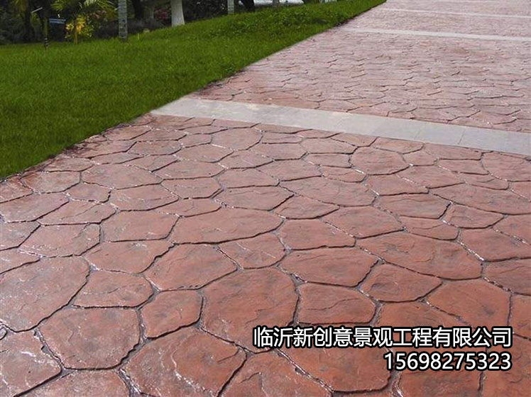 彩色压模地坪的原理介绍