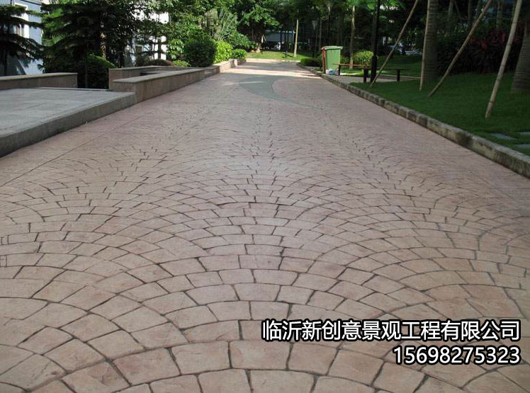 彩色压模地坪的优缺点