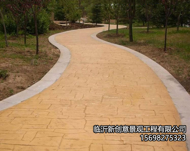 压模地坪与传统路面的区别