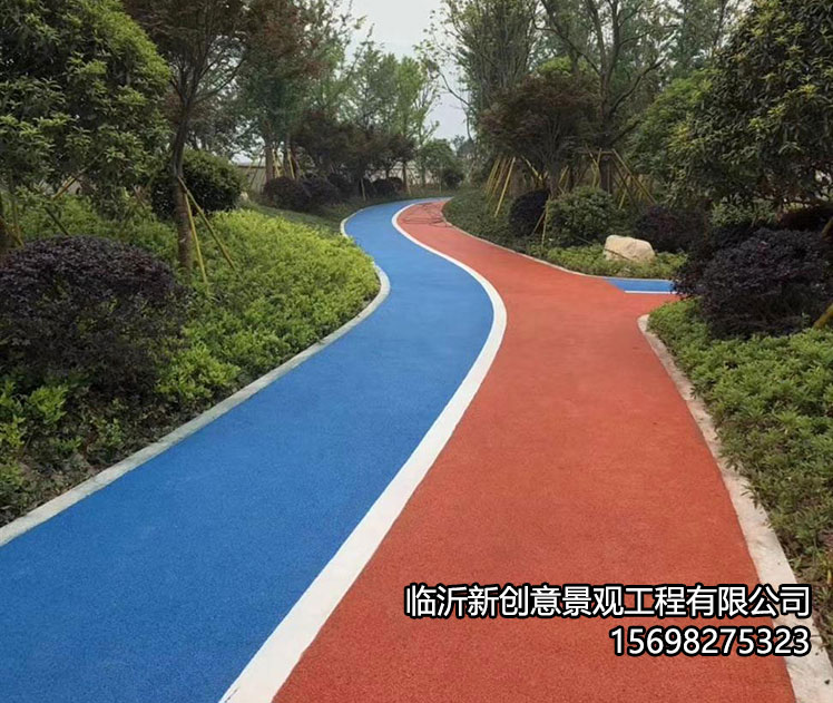 铺筑彩色沥青路面的注意事项