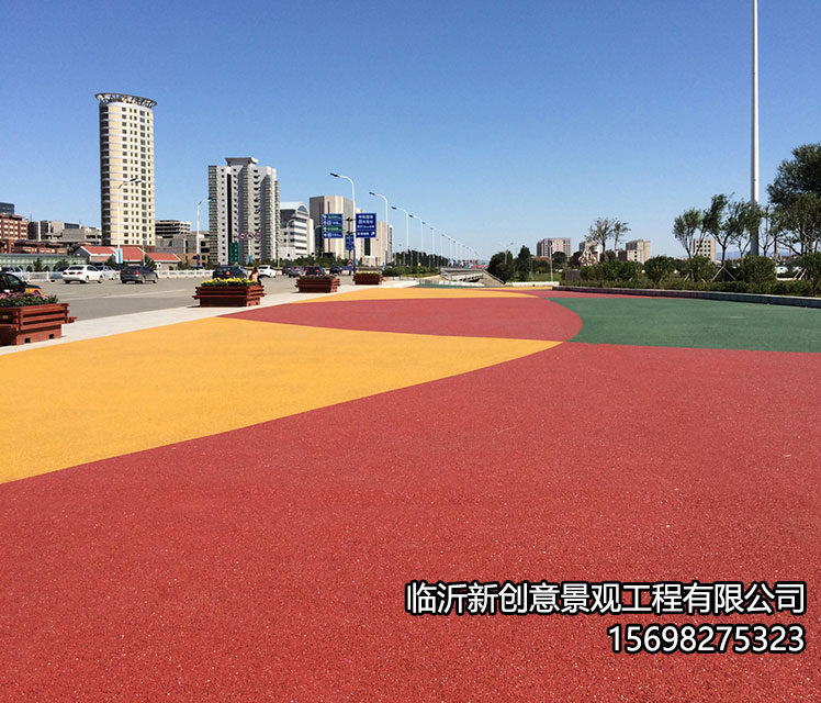 彩色透水混凝土的色彩如何正确搭配？