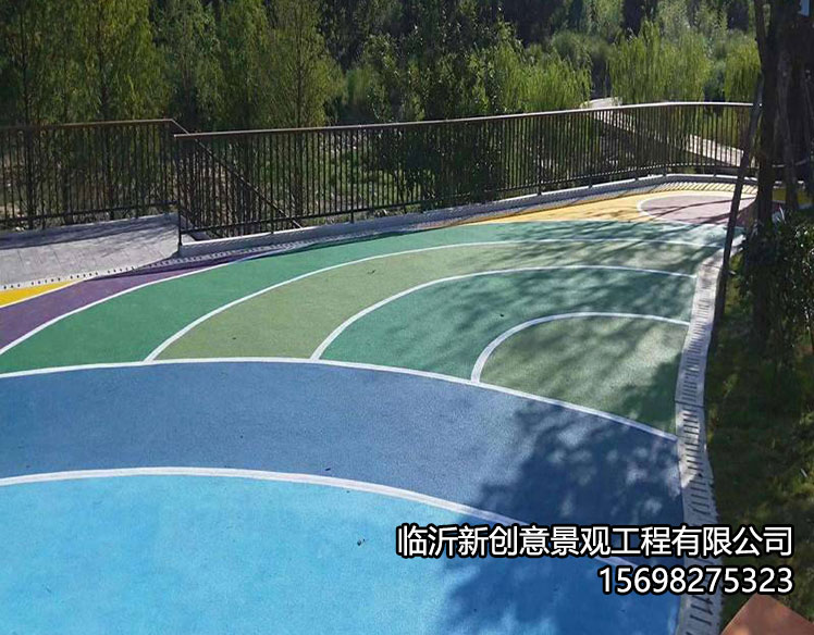 彩色沥青路面的适用范围