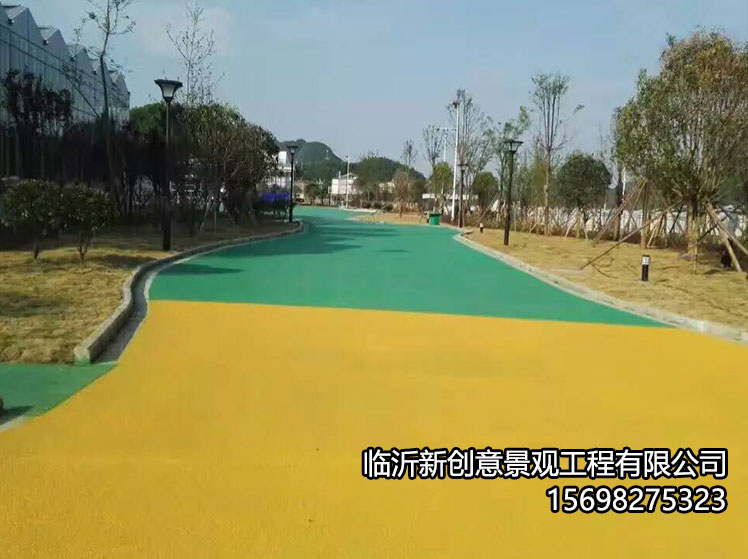 彩色沥青路面的常用材料