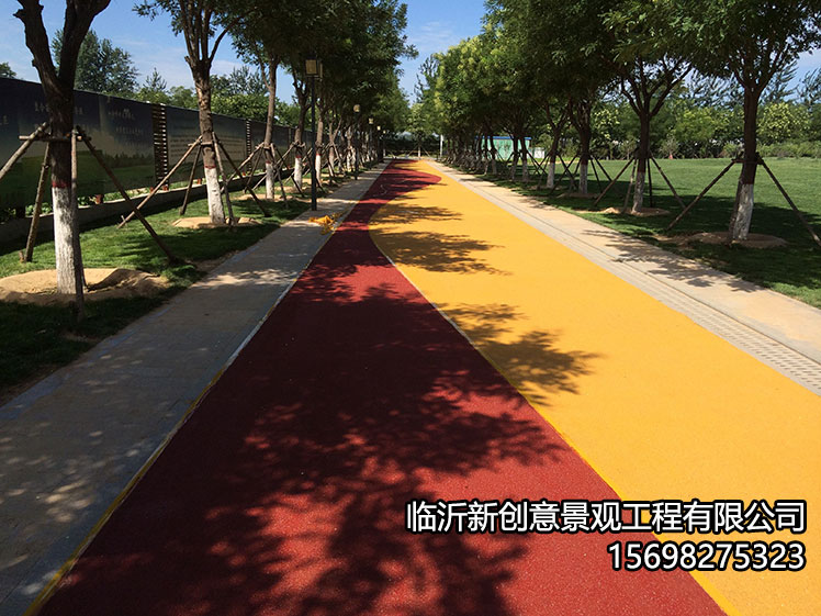 彩色防滑路面的使用价值!