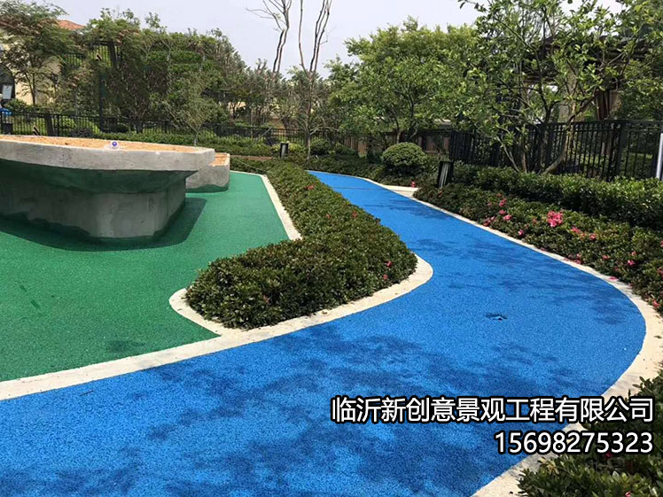 临沂透水混凝土在景观道路中的应用