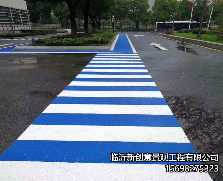 彩色沥青路面的色彩控制方法