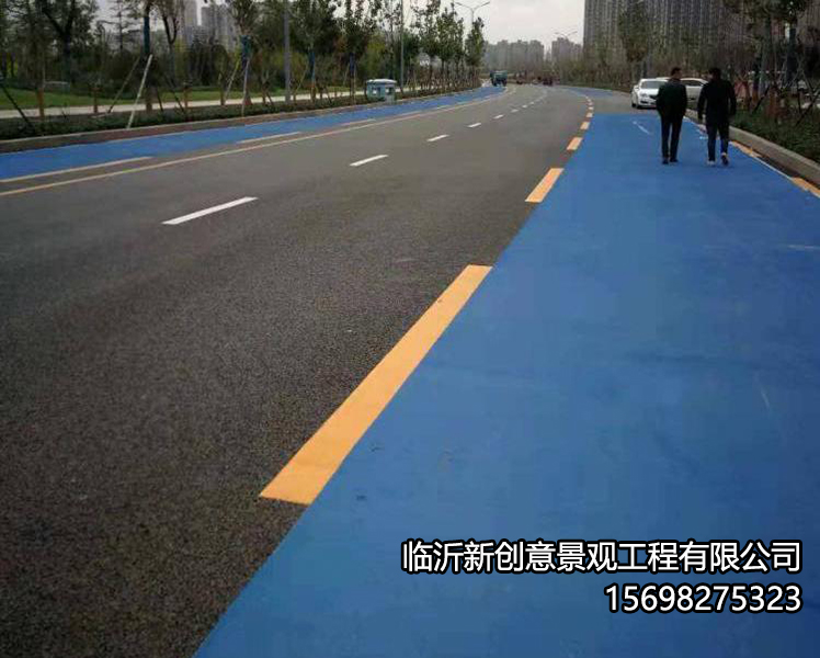 选择水性EAU彩色路面的理由！