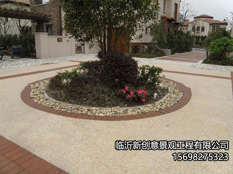 新型水洗石的应用