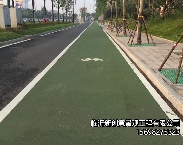 彩色防滑路面的优异性能