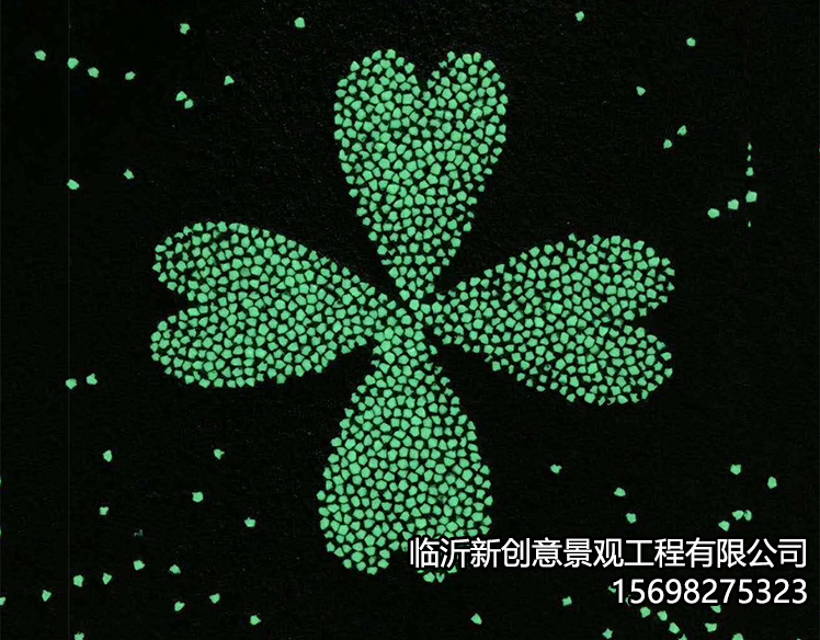 新型荧光路面的使用！