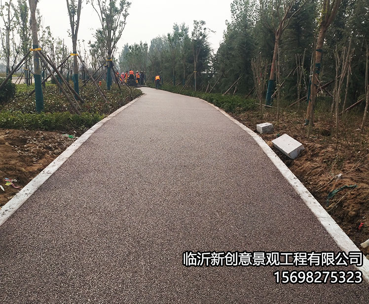 彩色透水混凝土施工工艺
