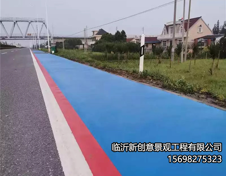 水性聚合物彩色防滑路面